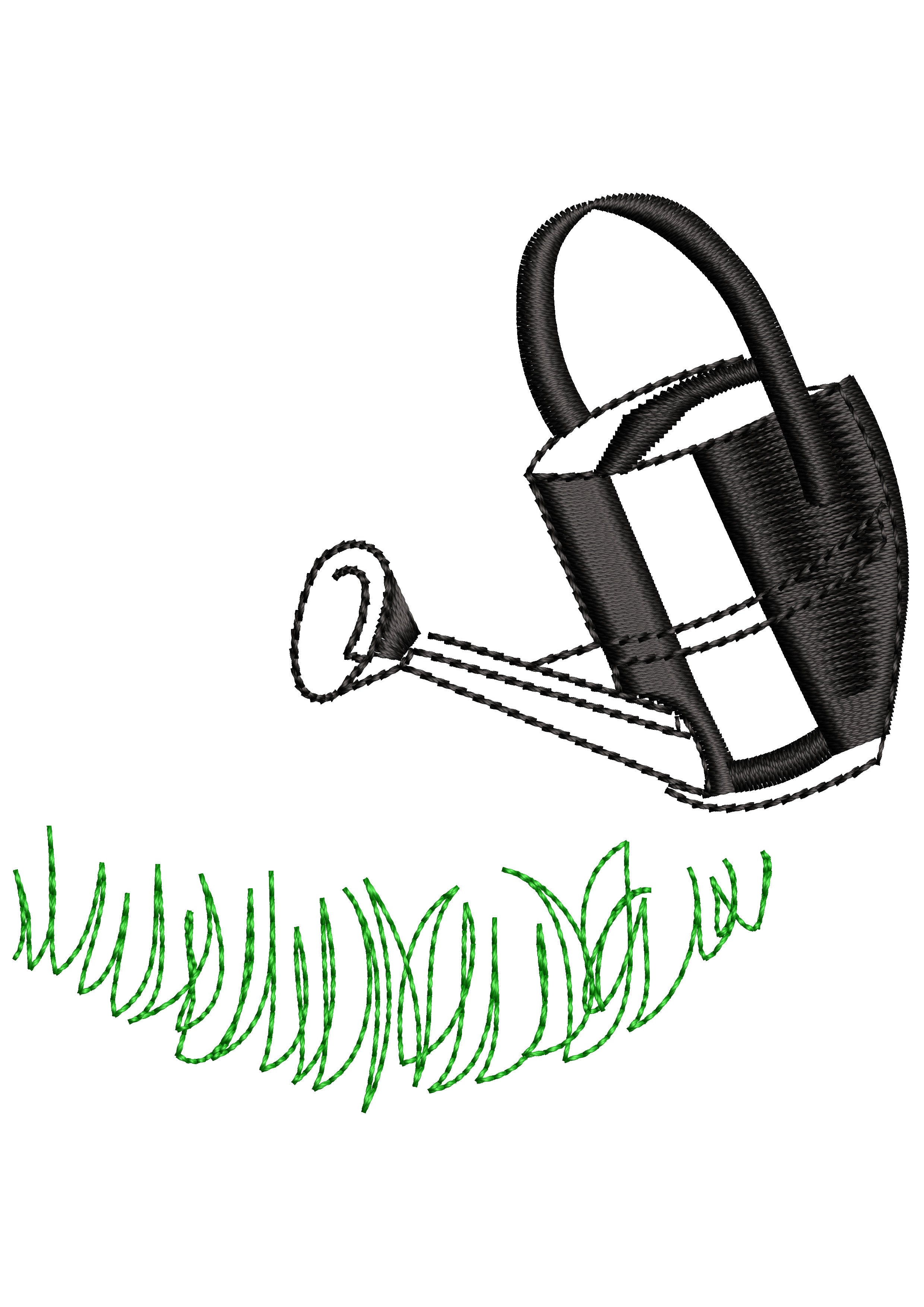 Garden Care Embroidery Design