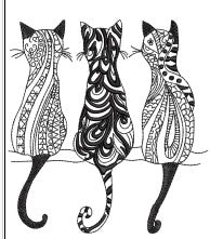 Cat Embroidery Design