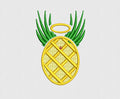 Pine Embroidery Design