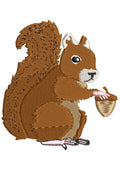 Squirrel Embroidery Design
