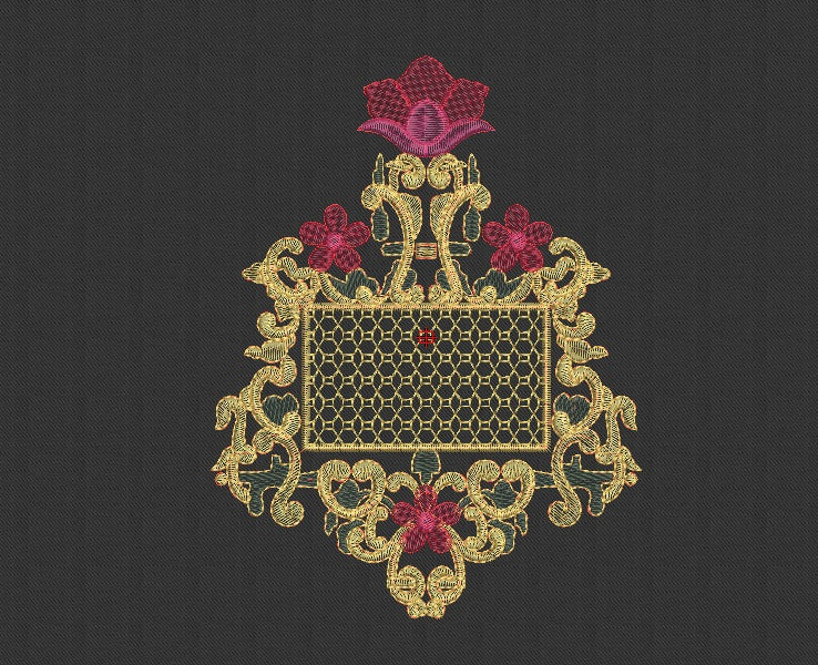 Flower Embroidery Design