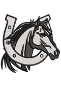 Horse Care Shoe Embroidery Design