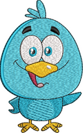 Bird Baby Embroidery Design