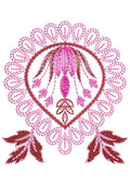 Stitch Art Symmetry Embroidery Design