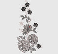 Flower Embroidery Design