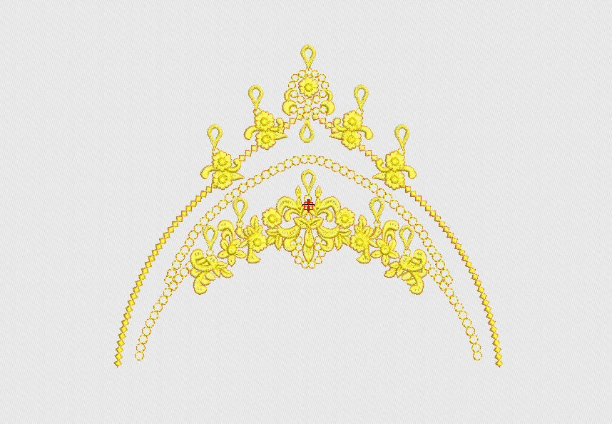 Flower Embroidery Design