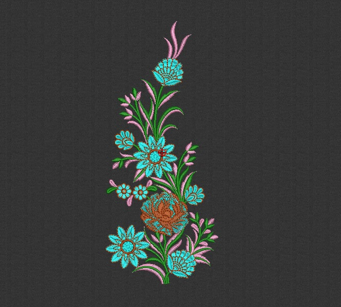 Flower Embroidery Design