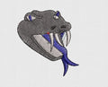 Snake Embroidery Design