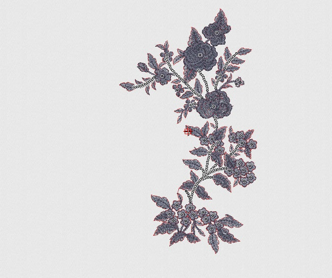 Flower Embroidery Design