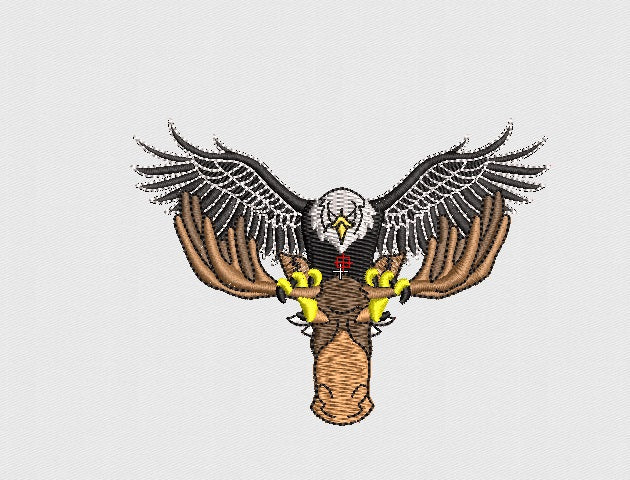 Eagle Embroidery Design