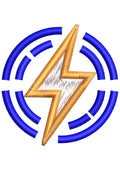 Sparky Sign Embroidery Design