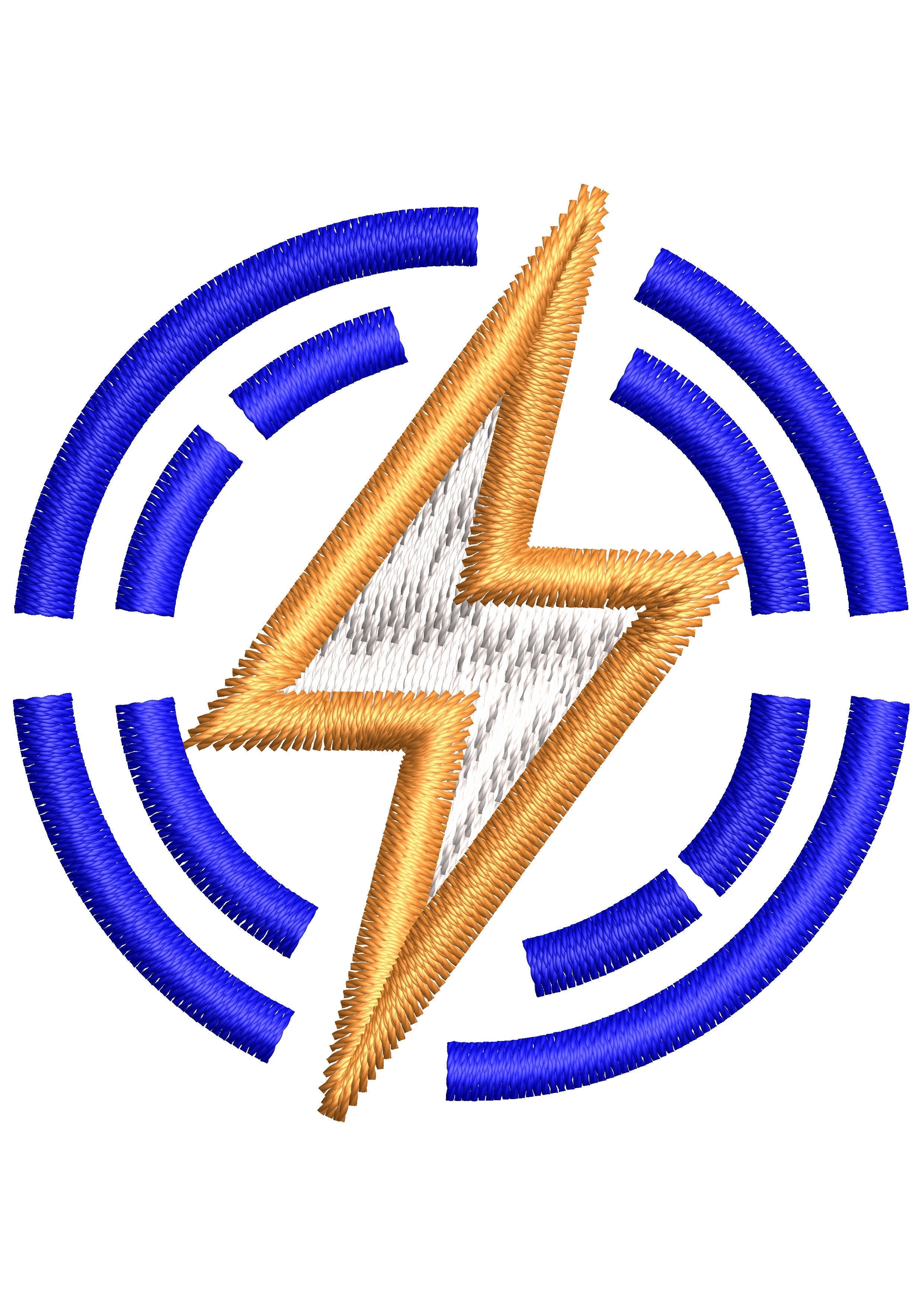 Sparky Sign Embroidery Design