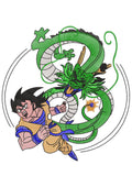 Dregon Fight Embroidery Design