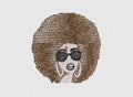 Lady Embroidery Design