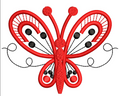 Butterfly Embroidery Design