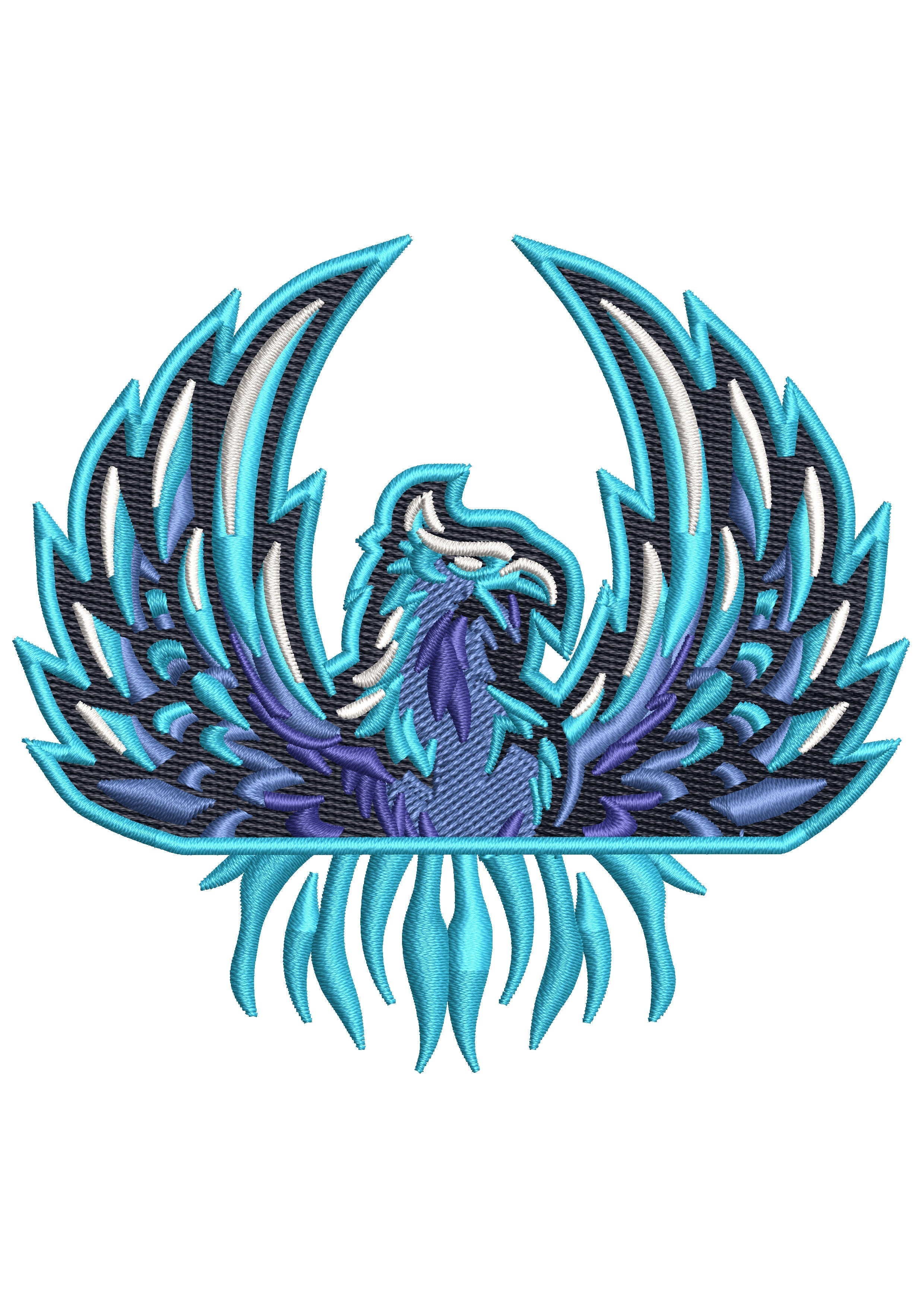 Bird Spirit Embroidery Design