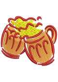 Beers Embroidery Design