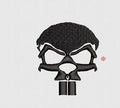 Skull Embroidery Design