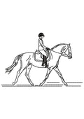 Horse Journey Embroidery Design