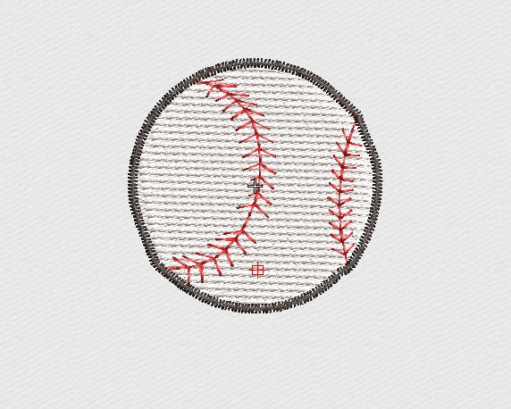 Ball Embroidery Design