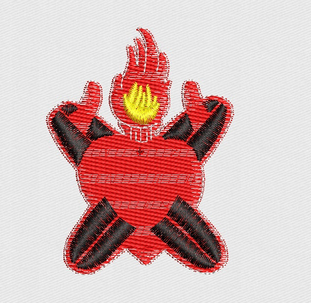 Heart Embroidery Design