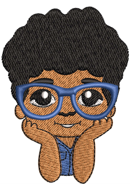 Boy Embroidery Design