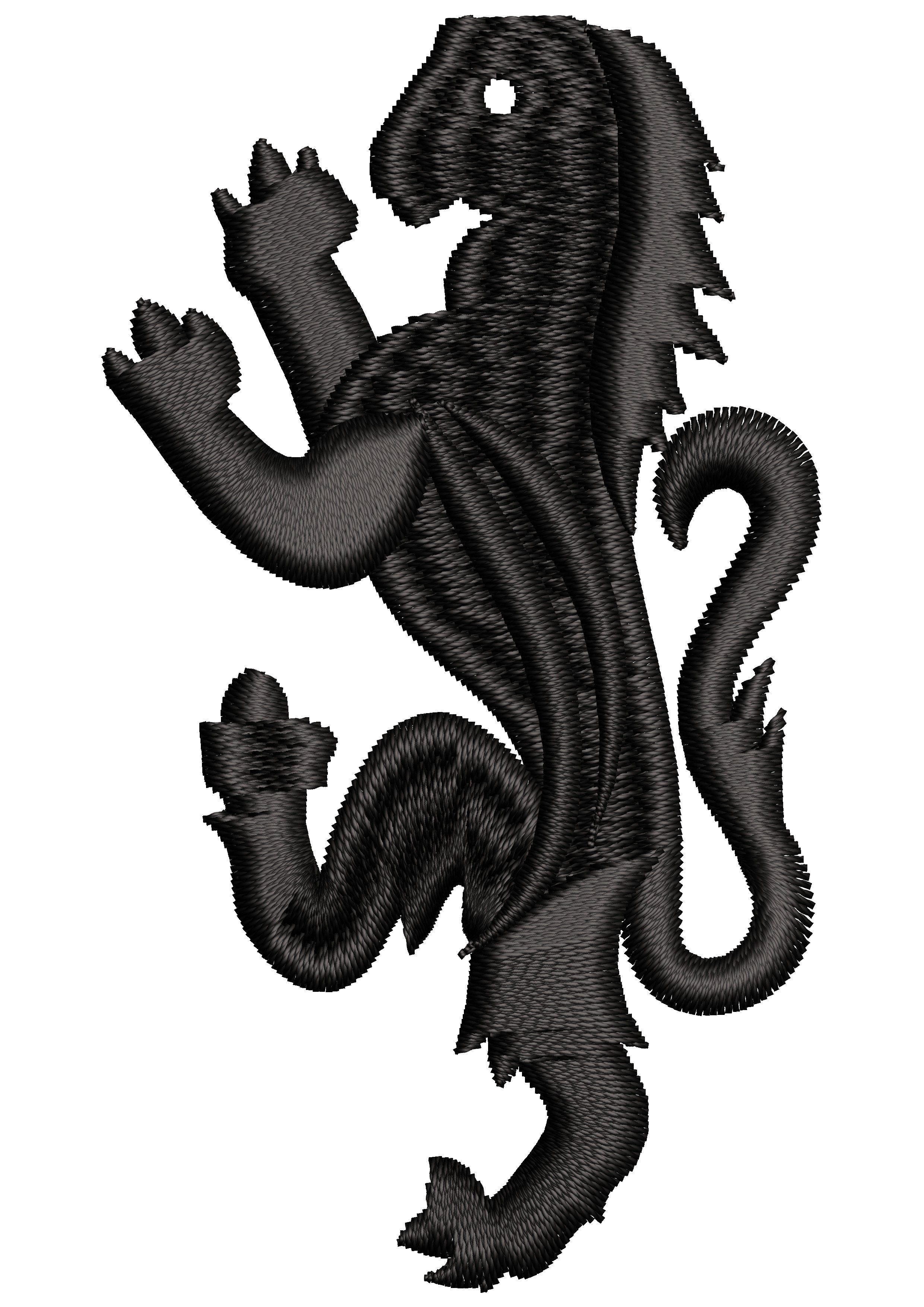 Ghost Embroidery Design
