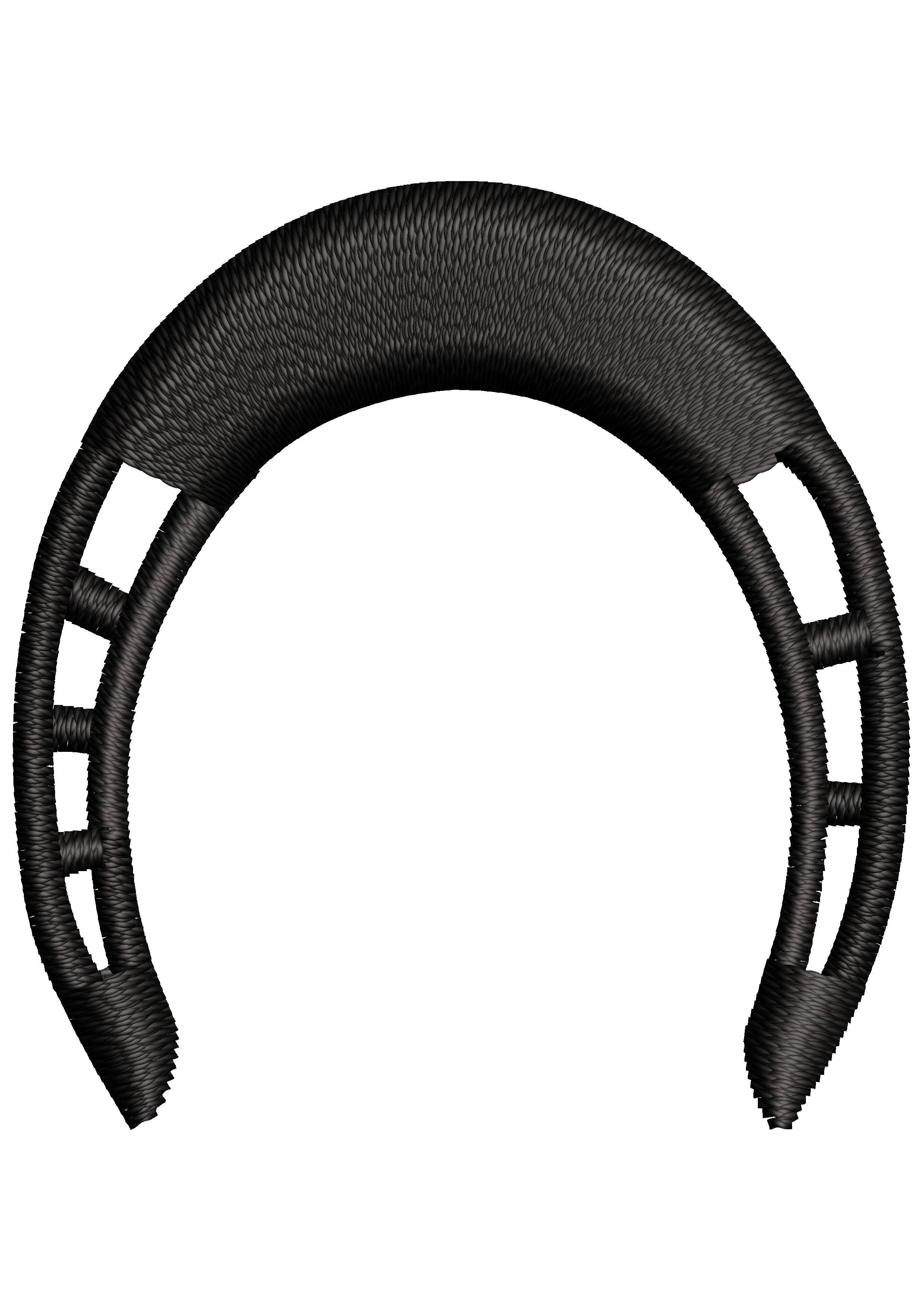 Horseshoe Embroidery Design