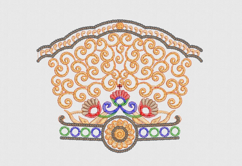 Flower Embroidery Design