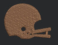 Protective Field Headgear Embroidery Design