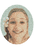Girl Runstich Embroidery Design