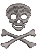 Skull Embroidery Design