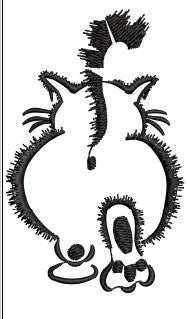 Cat Embroidery Design