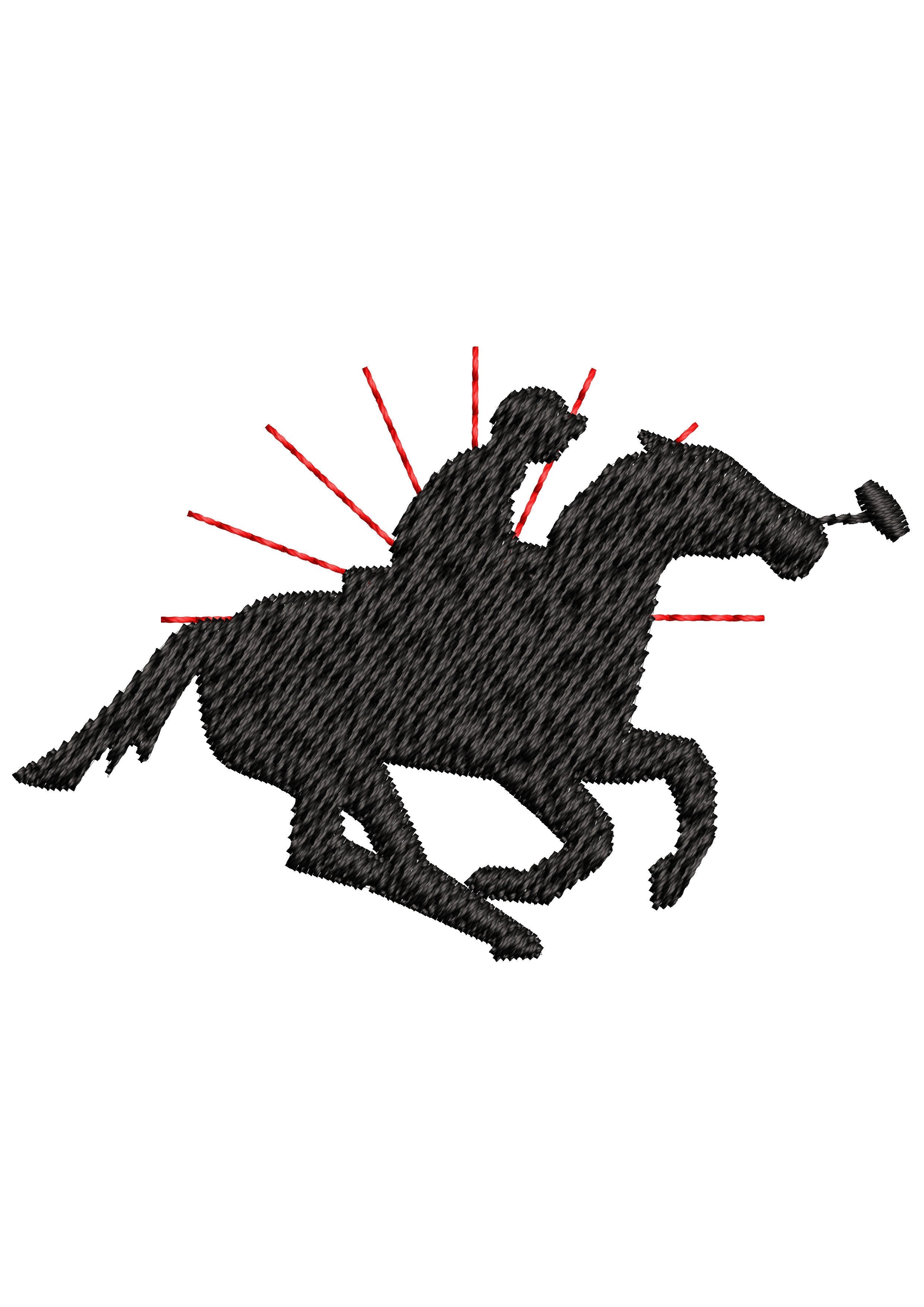 Horse Shaine Embroidery Design