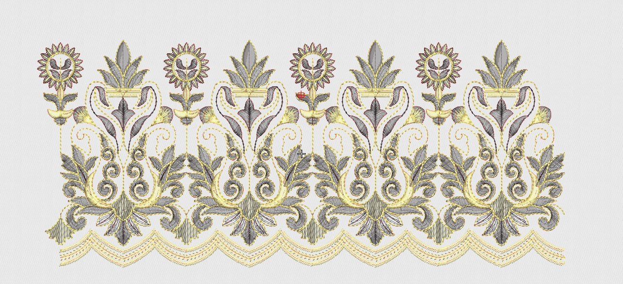 Flower Embroidery Design