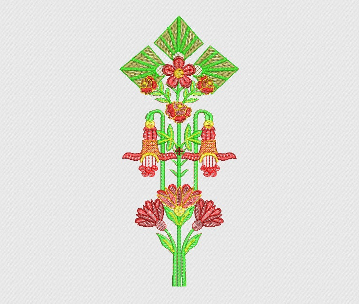 Flower Embroidery Design