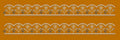Silver Stem and Scallop Trimming Embroidery Design