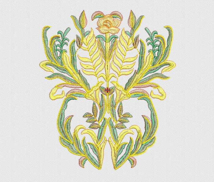 Flower Embroidery Design
