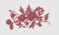 Flower Embroidery Design