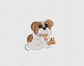 Dog Embroidery Design