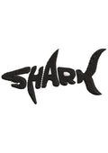 Shark Splng Embroidery Design