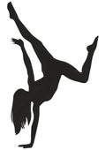 Girl Excise Embroidery Design