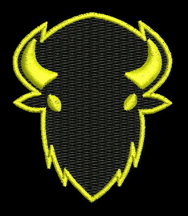 Yellow Goat Embroidery Design