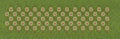 Floral Border Green Embroidery Design