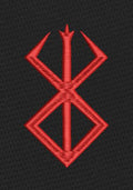 Sacrifice Emblem Red Mark Embroidery Design