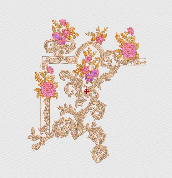 Flower Embroidery Design