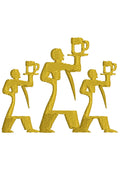 Waiter Crew Embroidery Design
