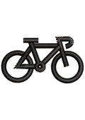 Cycle Embroidery Design