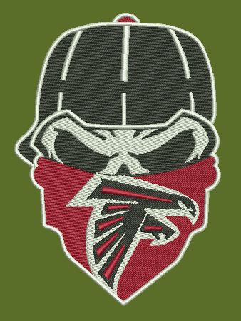 Aviator Bandana Mask Embroidery Design