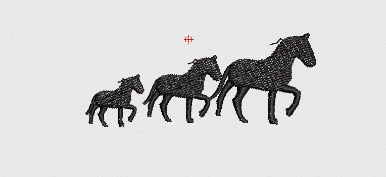 Horse Embroidery Design